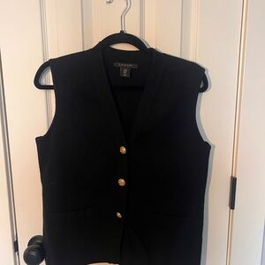 Tahari Black Garment with Gold Accents